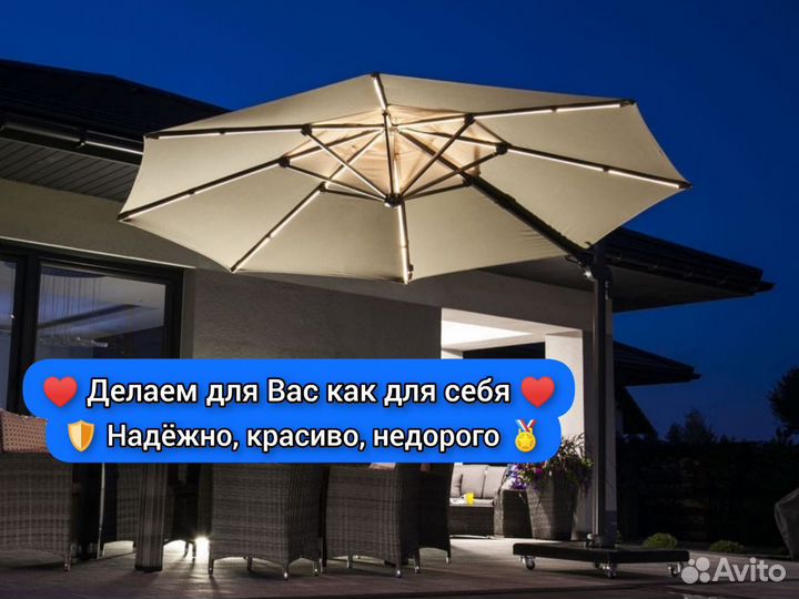 Зонт садовый