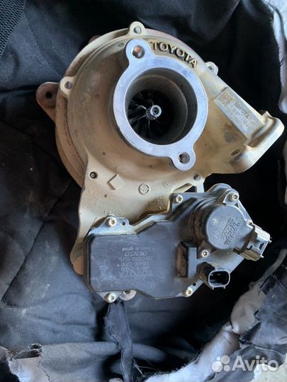 Турбина на land cruiser prado 150 в сборе