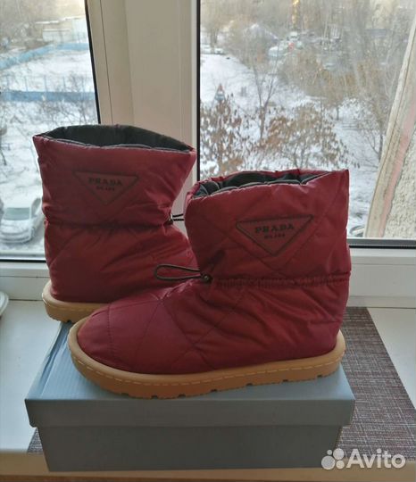 Угги, дутики prada новые