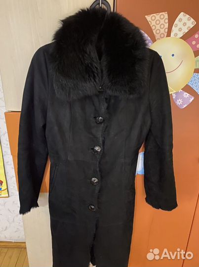 Дубленка натуральная женская облегченная, 44-46 р