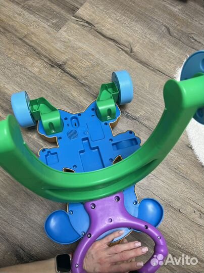 Ходунки каталка Fisher price ученый щенок