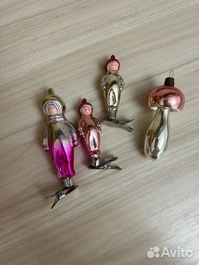 Ёлочные игрушки СССР