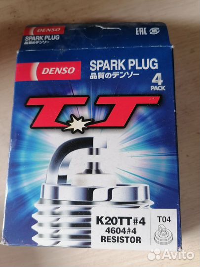 Свечи Denso k20tt