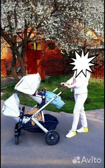 Коляска для двойни Uppababy Vista