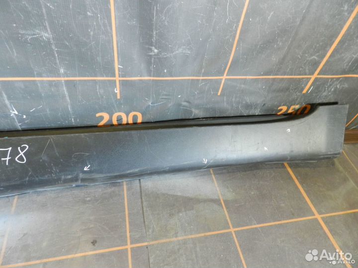 Накладка порога наружная левая -SsangYong Actyon 2