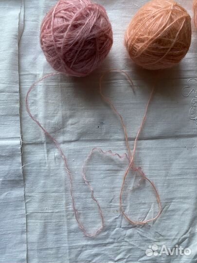 Пряжа для вязания шерсть СССР