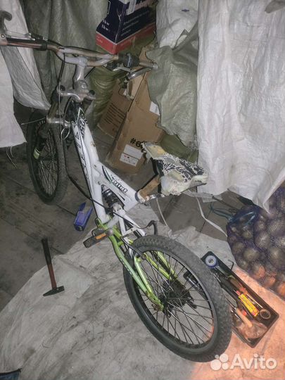 Велосипед горный 24 радиус алюминиевый бу