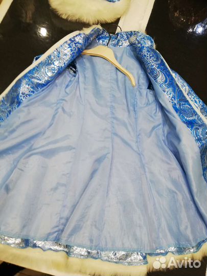 Костюм снегурочки детский 122