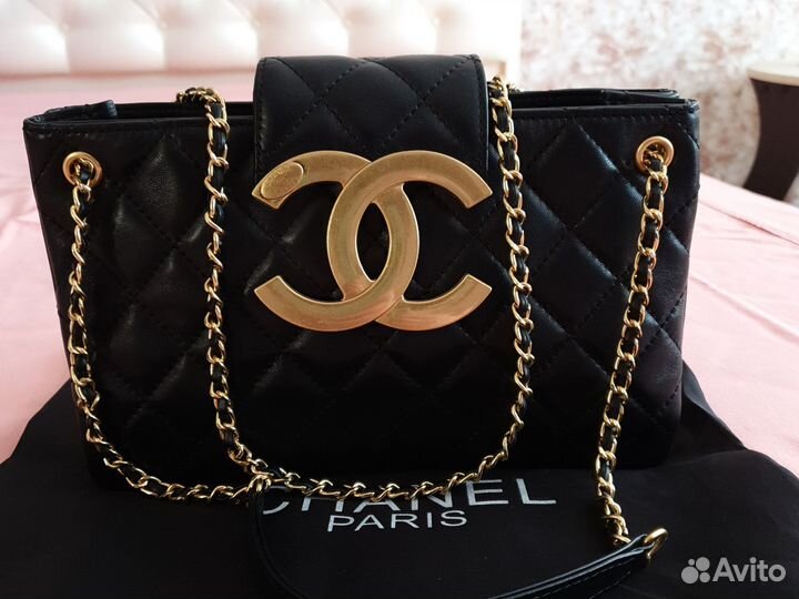 Новая chanel натуральная кожа