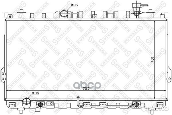Радиаторы сист.охлажденияstellox 1026535SX Ste