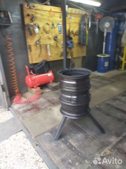 Мангал казан с дымоходом