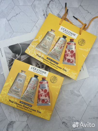 Набор кремов для рук Loccitane