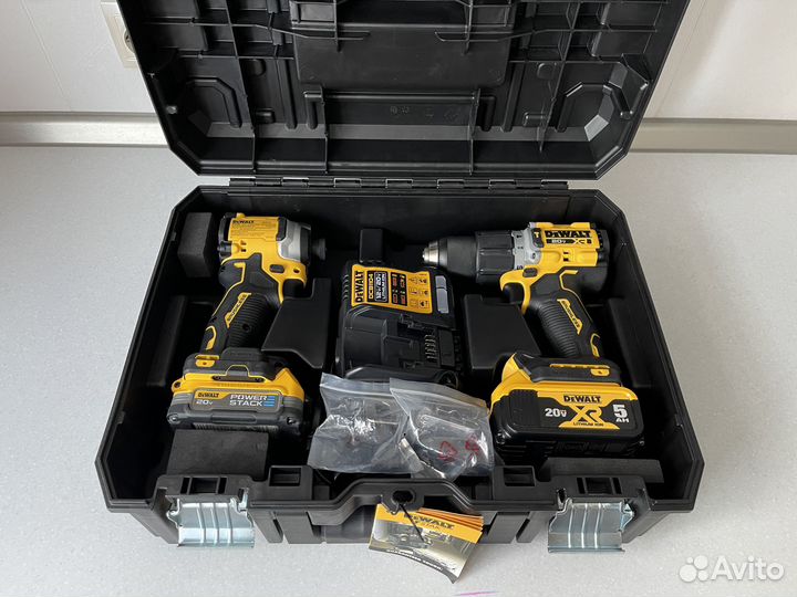 Набор электроинструмента dewalt DCK2050P1E1T