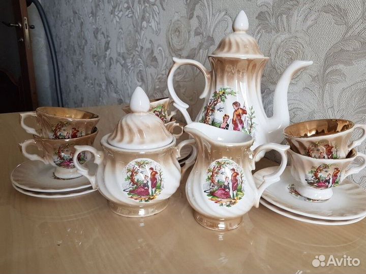 2 чайных сервиза бу на 6 персон