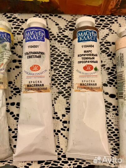 Масляные краски Мастер-класс (по Мк Игоря Сахарова