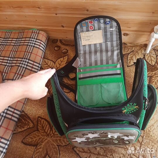 Портфель рюкзак Delune каркас оригинал