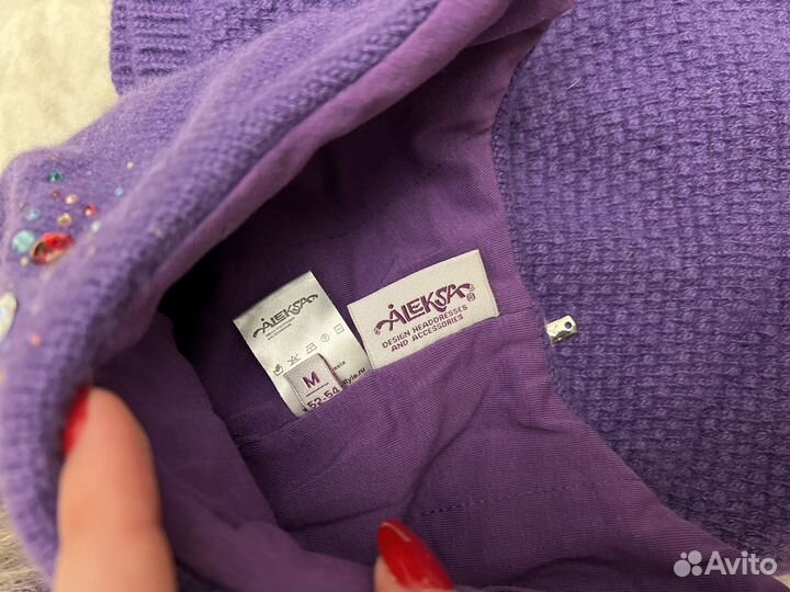 Зимняя шапка и снуд 52-54р