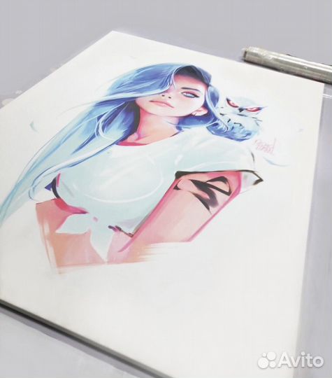 Фото на холсте/ портрет на холсте