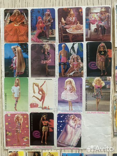 Альбом Элен и ребята, наклейки из 90х г