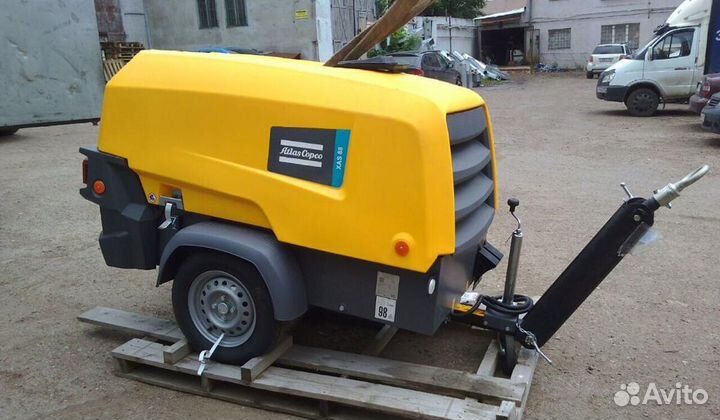 Дизельный компрессор atlas copco xas 98