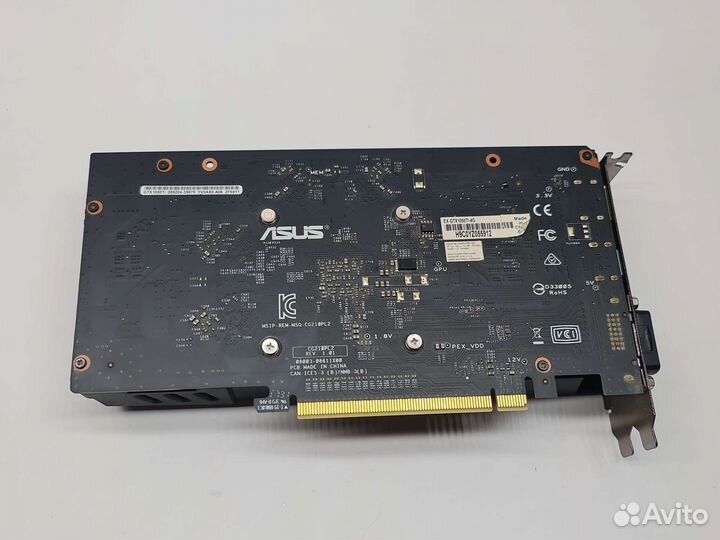 Видеокарта Asus GeForce GTX 1050Ti 4gb с Гарантией