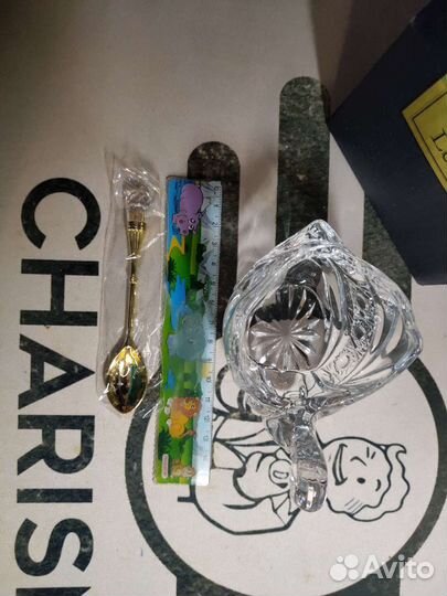 Икорница Лебедь Muza Crystal