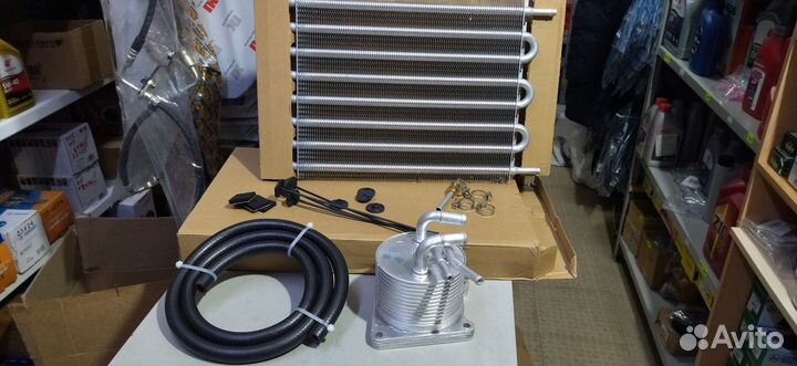 Радиатор в место теплообменника CVT Mitsubishi
