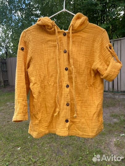 Рубашка муслиновая детская 80-104