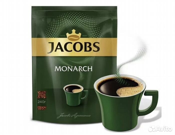Кофе Якобс Монарх 240гр