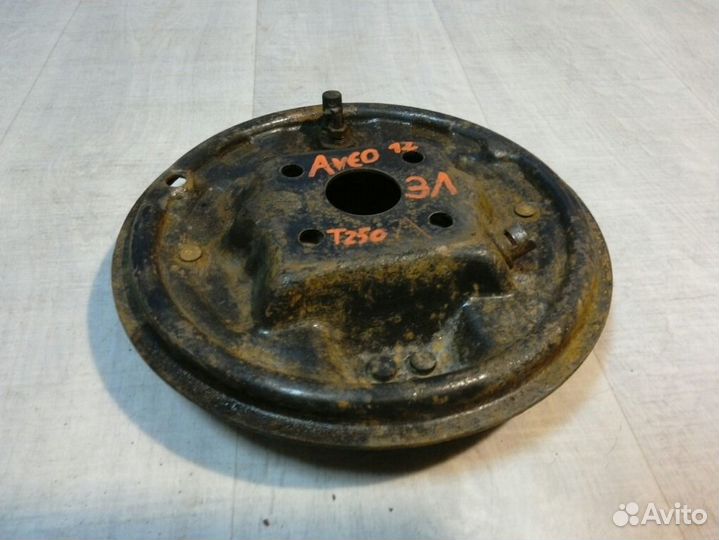 Щиток тормозного механизма задний левый Chevrolet