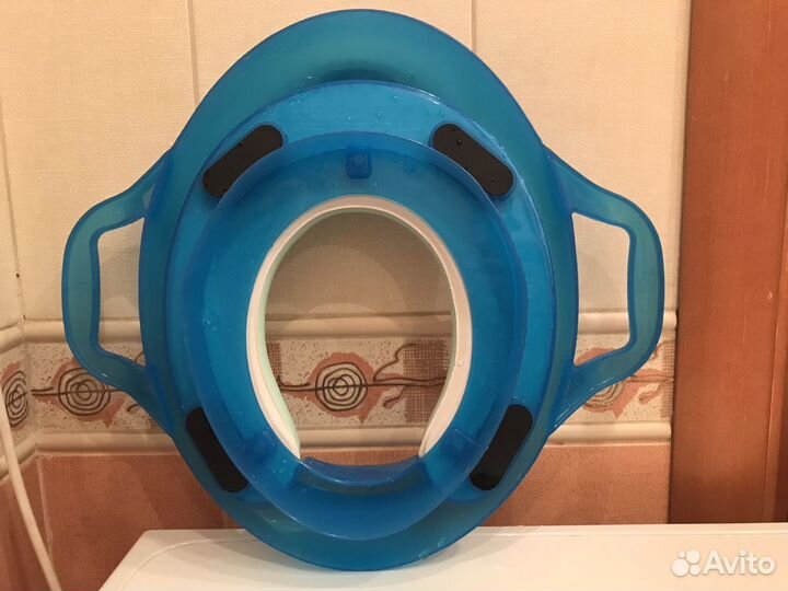 Мягкое детское сиденье на унитаз