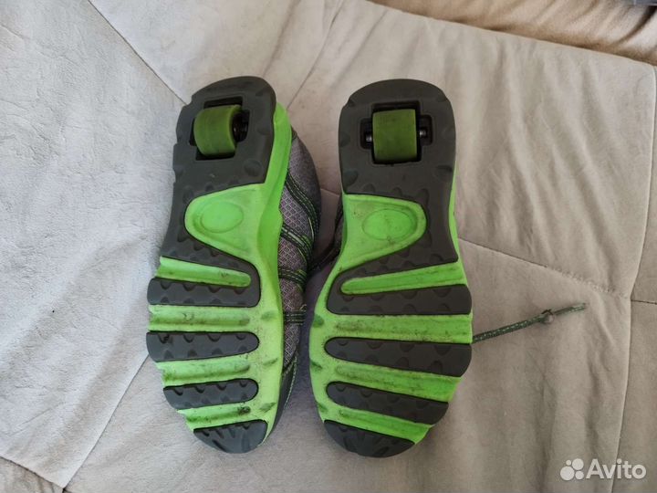 Кроссовки роликовые heelys