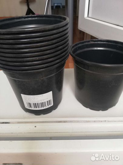 Горшки для рассады 1 литр