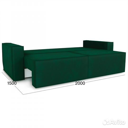 Диван кровать прямой Beneli лофт раскладной, с ящи