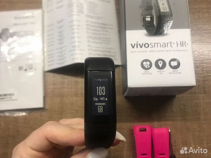 Garmin vivosmart HR+ Фитнес часы