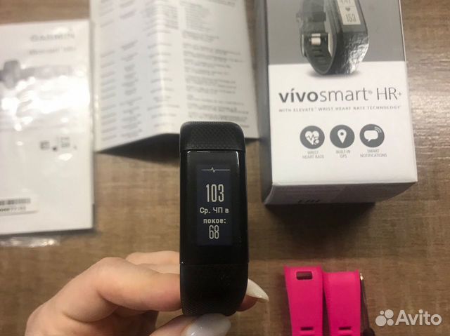 Garmin vivosmart HR+ Фитнес часы