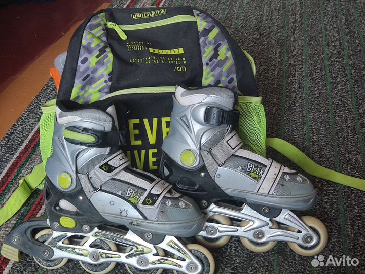 Роликовые коньки раздвижные