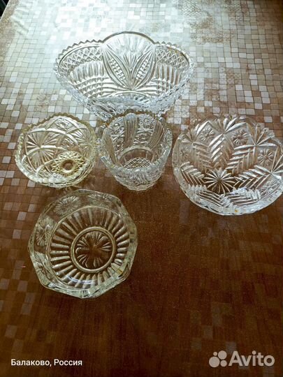 Хрусталь времен СССР