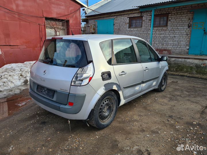 Renault Scenic 1.9 МТ, 2006, битый, 265 876 км