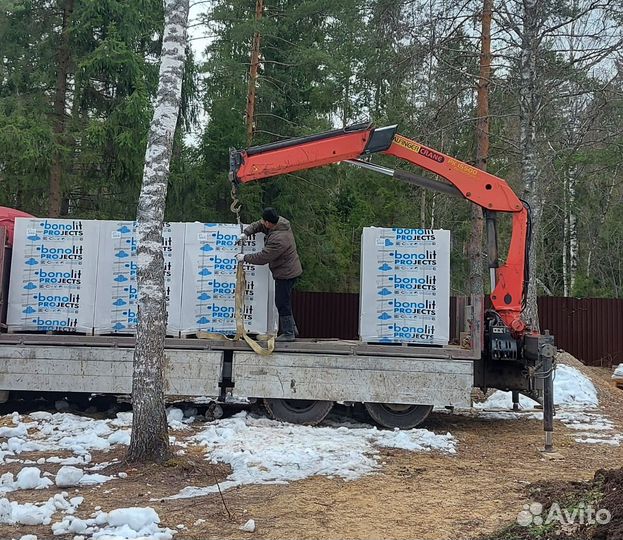 Блоки из газобетона производства Бонолит