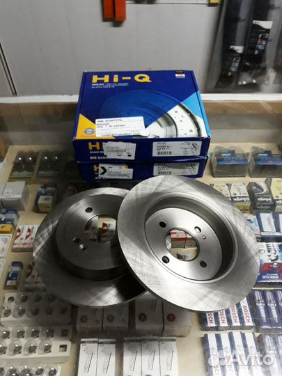 Тормозные диски задние Hyundai Solaris / Kia Rio