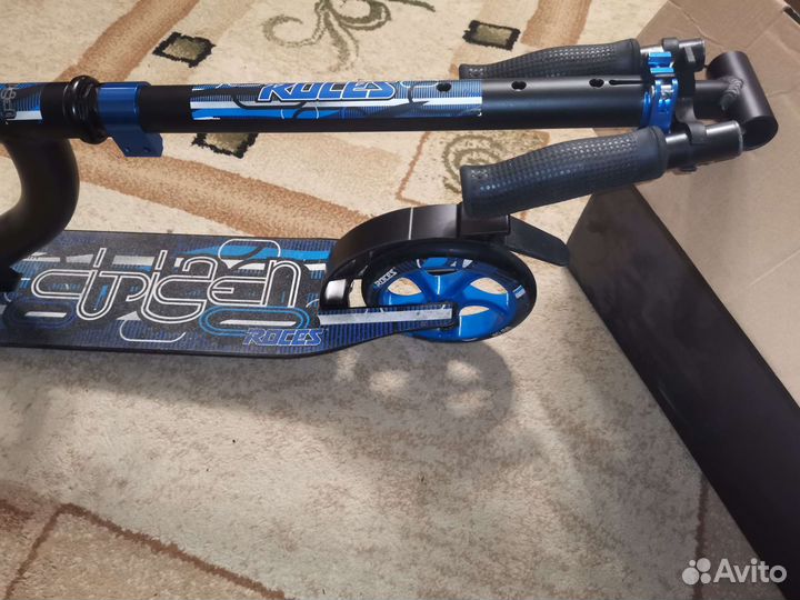 Самокат взрослый с большими колесами