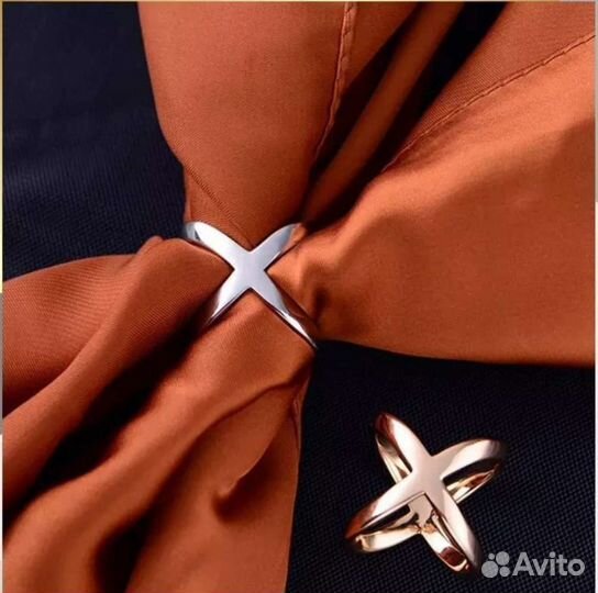 Кольцо муфта для платка/шарфа