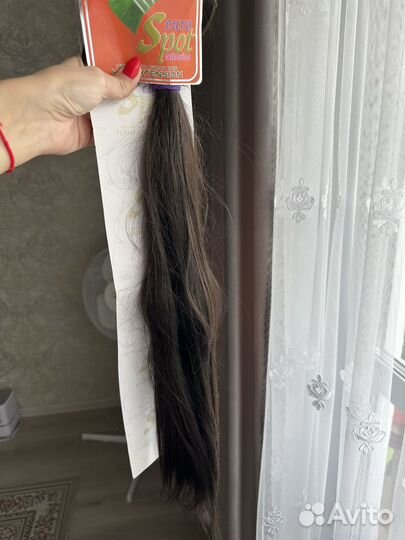 Волосы на заколках 60 см