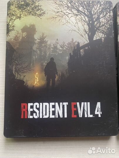 Resident Evil 4 Remake Steelbook с царапинами