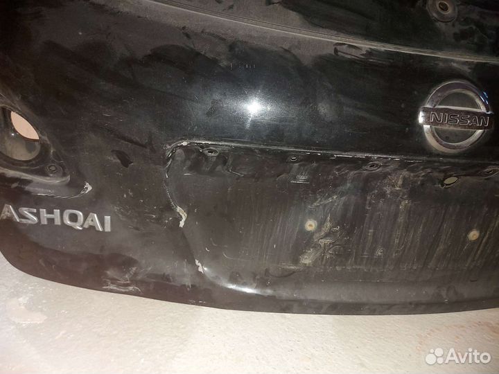 Крышка багажника nissan qashqai j10