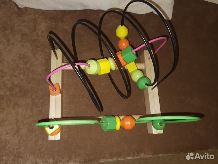 Детский игровой лабиринт и счеты Икеа
