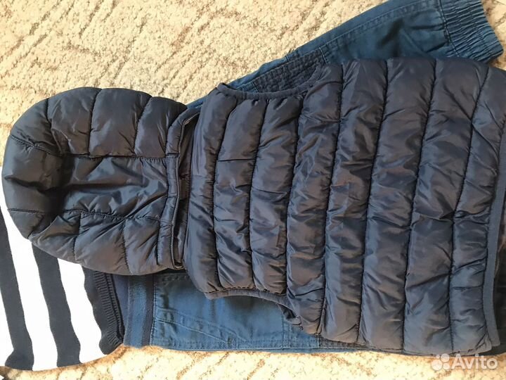 Костюм hm. жилетка джинсы свитер hm