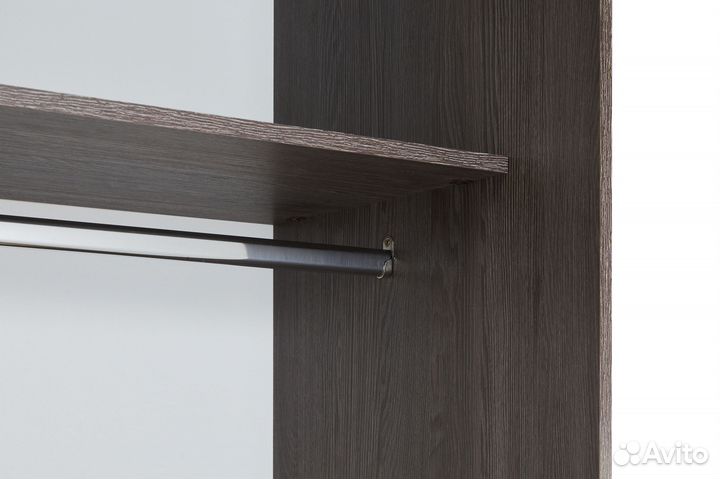 Шкаф-купе 160*58*240 2дв. ясень темный/ясень