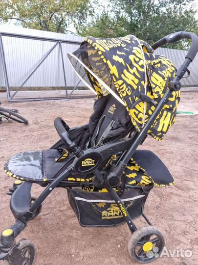 Прогулочная коляска Rant Jazz с перекидной ручкой